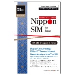 Nippon SIM for Japan 日本国内用プリペイドデータSIM　標準版 30GB ドコモローミング回線 (超えると最大128kbps) DHA-SIM-141 [マルチSIM]