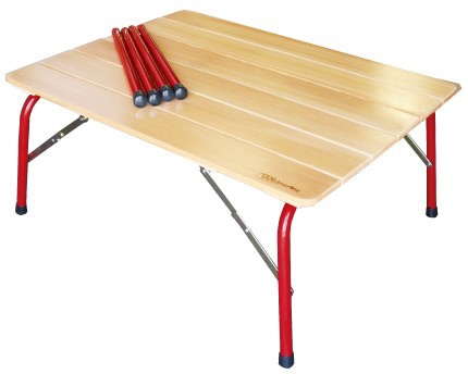 CASTELMERLINO ハイ&ローキャンパーテーブル 80×60(約幅80×奥行60×高さ35/70cm) 20052