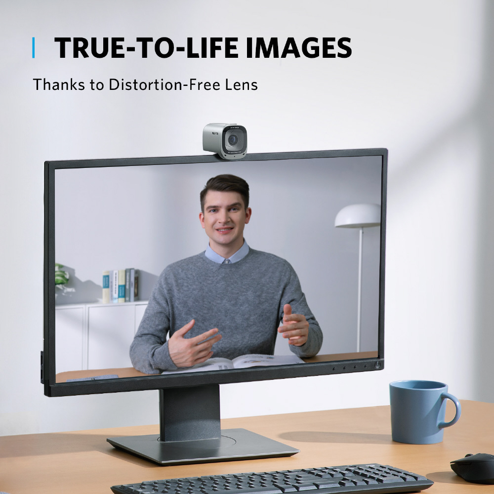 �E�F�u�J���� �}�C�N���� USB-A�ڑ� PowerConf C202(Mac/Win) �O���[ A3368Z41 [�L��]_4