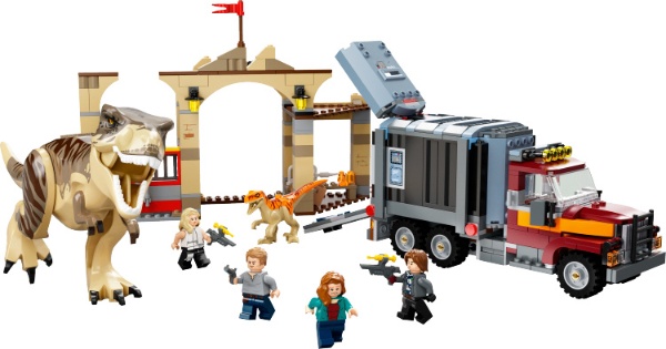 LEGO（レゴ） 76948 ジュラシック・ワールド T-レックスとアトロキラプルの大脱走 【処分品の為、外装不良による返品・交換不可】