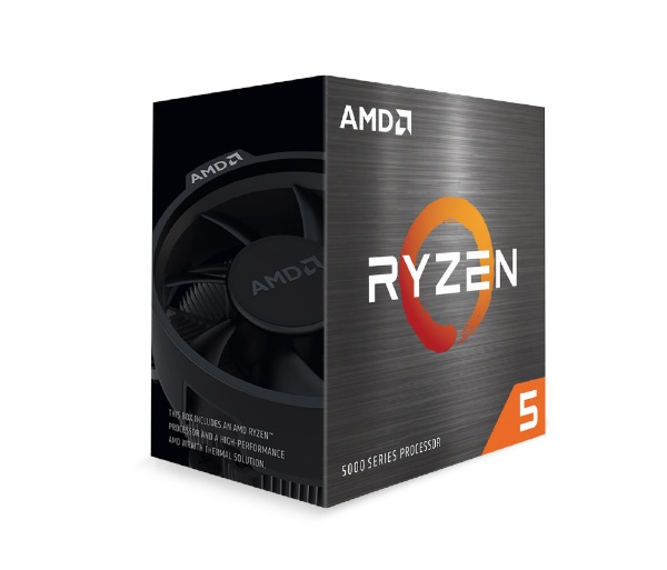 CPU〕AMD Ryzen 5 5600 Wraith Stealth Cooler （Zen3） 100 