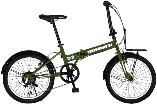 20型 折りたたみ自転車 FDB206 TANK-G(外装6段変速/Matte Green)63254 【キャンセル・返品不可】