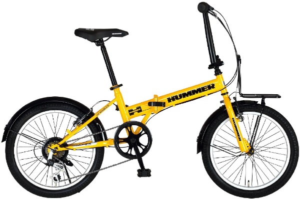 20型 折りたたみ自転車 FDB206 TANK-G(外装6段変速/Yellow)63254