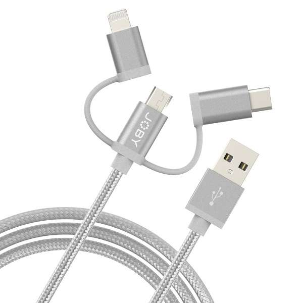 USB-A  USB-C{Lightning{micro USBP[u m[d /] /1.2m /MFiF /USB2.0n Xy[XO[ JB01818-BWW_2