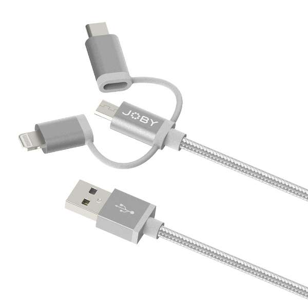 USB-A  USB-C{Lightning{micro USBP[u m[d /] /1.2m /MFiF /USB2.0n Xy[XO[ JB01818-BWW_3