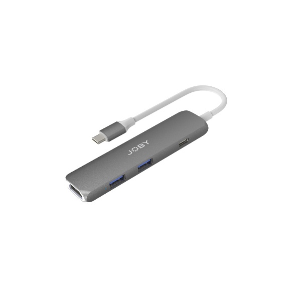 MacBook Pro / Air用 [USB-Cｘ2 オス→メス HDMI /USB-Aｘ2＋USB 