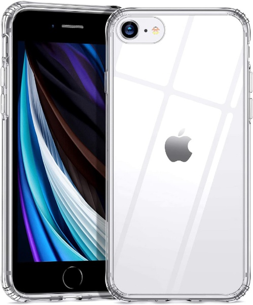 iPhone SE 3/2 iPhone8/7対応強化ガラスハードケース ESR Clear  ESRIceShieldTemperted-GlassCaseforiPhoneSE3/2iPhon