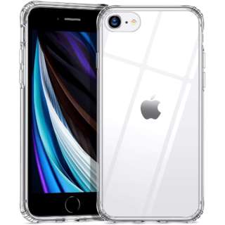 iPhone SE 3/2 iPhone8/7ΉKXn[hP[X ESR Clear ESRIceShieldTemperted-GlassCaseforiPhoneSE3/2iPhon