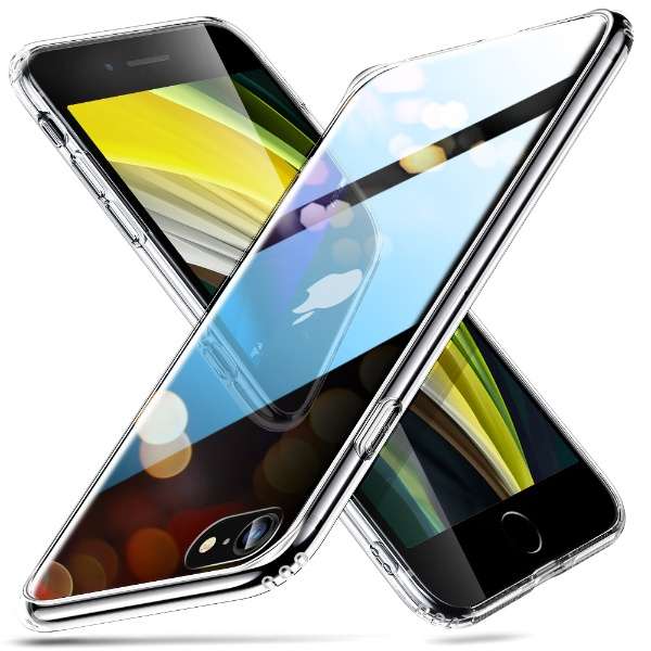 iPhone SE 3/2 iPhone8/7ΉKXn[hP[X ESR Clear ESRIceShieldTemperted-GlassCaseforiPhoneSE3/2iPhon_2