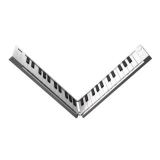 折りたたみ式電子ピアノ/MIDIキーボード ORIPIA49 OP49 [49鍵盤]