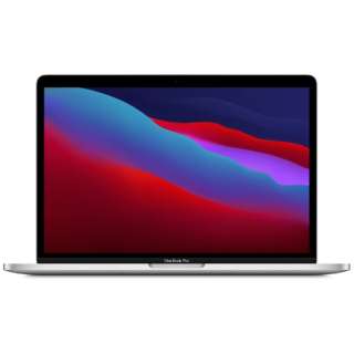 MacBook Pro 13C` Apple M1`bvڃf[2020Nf/SSD 256GB/ 16GB/ 8RACPU8RAGPU ]Vo[ MYDA2J/AyJX^}CYfz