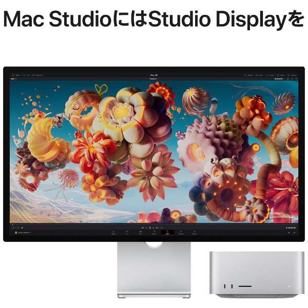 Mac Studio 20RACPUA48RAGPU Apple M1 Ultra fBXvCȂ F128GB Xg[WF1TB Vo[ MJMW3J/ACTOyJX^}CYfz CTOMJMW3JA-Z14K0006_8