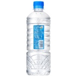 味道好的水天然水富士山简单eco标签585ml 24[矿泉水]