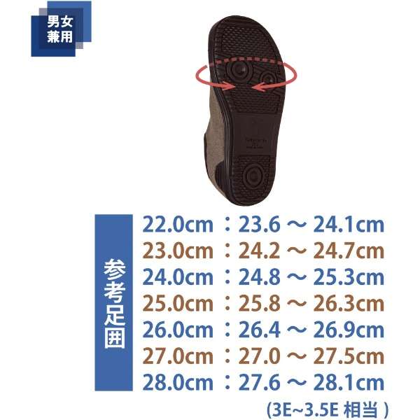 住院支援鞋BRAUN 25.0cm_7