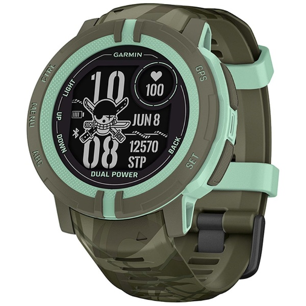 Instinct 2 Dual Power GARMIN（ガーミン） ONE PIECE Zoro 010-02627-D2 GARMIN｜ガーミン  通販 | ビックカメラ.com