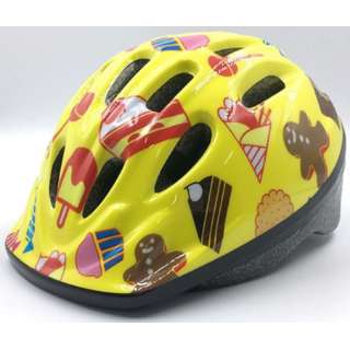 子供用ヘルメット 軽くて丈夫なキッズヘルメット(Sサイズ：50～52cm/お菓子) 08920_1