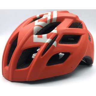 自転車用ヘルメット 【ROOTS】衝撃に強いバイシクルヘルメット(Mサイズ：55～57cm/レッド) 08942