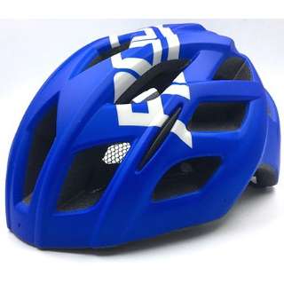 自転車用ヘルメット 【ROOTS】衝撃に強いバイシクルヘルメット(Lサイズ：57～61cm/ブルー) 08946