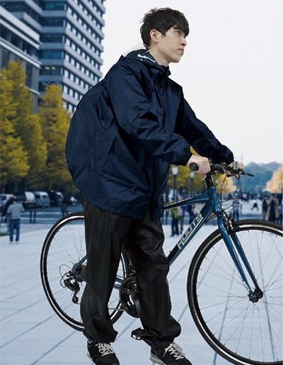 レインウェア 自転車専用レインスーツ リュック対応(Mサイズ/ネイビー) 43251 アサヒサイクル｜Asahi Cycle 通販 
