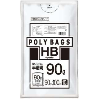 | POLY BAGS(|obO)HB PBHB-N90-10 [90L /10 /]