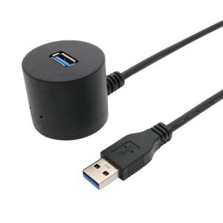 USB-A延長ケーブル [USB-A オス→メス USB-A /1.5m /USB3.2 Gen1] ブラック USB-EXT3015/BK