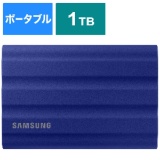 MU-PE1T0R-IT外置型SSD USB-C+USB-A连接Portable SSD T7 Shield(Android/Mac/Win)蓝色[1TB/手提式型]_1