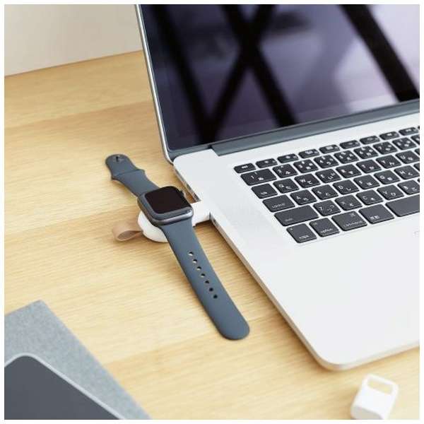 Apple Watch磁力充电适配器USB-A直插件白MPA-AWADWH_11
