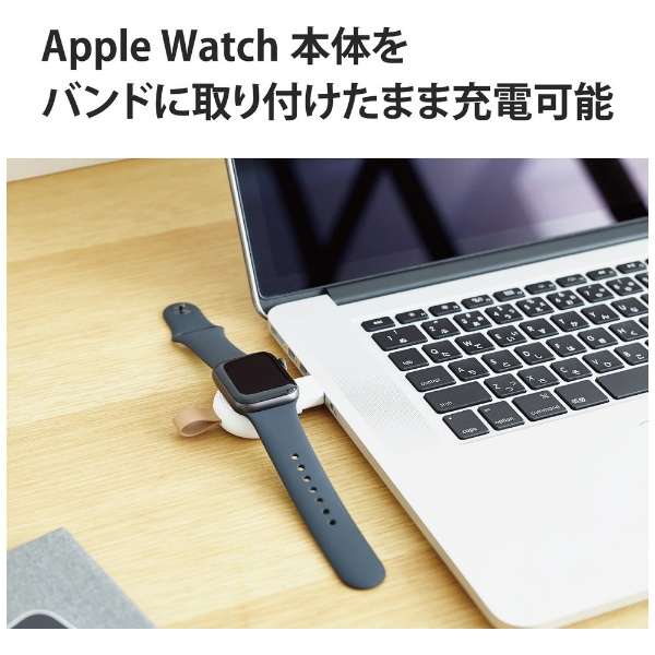 Apple Watch磁力充电适配器USB-A直插件白MPA-AWADWH_16