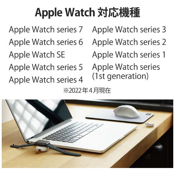 Apple Watch磁力充电适配器USB-A直插件白MPA-AWADWH_18