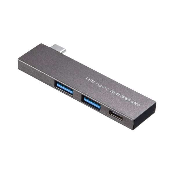 USB-3TCH22SN USB-C  USB-C{USB-A ϊnu (Chrome/iPadOS/Mac/Windows11Ή) Vo[ [oXp[ /3|[g /USB 3.2 Gen1Ή]_1