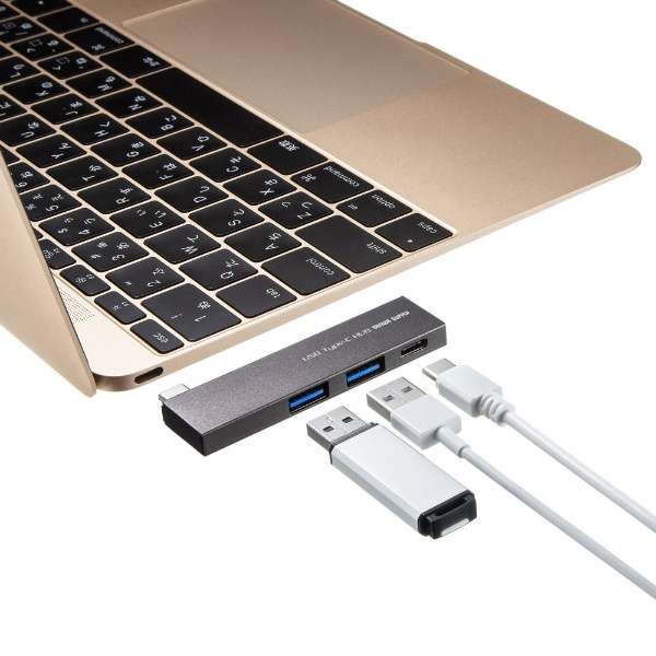 USB-3TCH22SN USB-C  USB-C{USB-A ϊnu (Chrome/iPadOS/Mac/Windows11Ή) Vo[ [oXp[ /3|[g /USB 3.2 Gen1Ή]_10