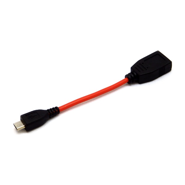 OTG変換ケーブル (micro B-USB Aメス/0.1m) DH-MBAF01 エレコム