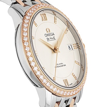 オメガ OMEGA 腕時計 メンズ 424.25.37.20.52.001 De Ville Prestige デ・ヴィル プレステージ シルバー