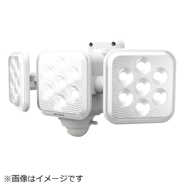 5W×3灯 ﾌﾘｰｱｰﾑ式LED乾電池ｾﾝｻｰﾗｲﾄCBA180 ライテックス｜RITEX 通販