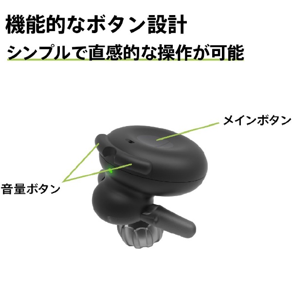 Complete wireless Earphone (one ear) BONX BOOST black BX4-MBBK1