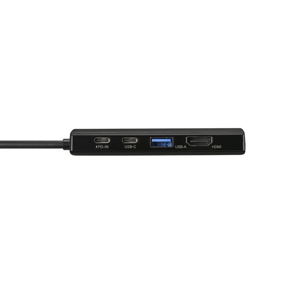 USB-C オス→メス HDMI / LAN / USB-A / USB-Cｘ2］ USB PD対応 100W