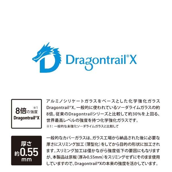 XPERIA 1 IVpKXtB Dragontrail NA 0.55mmɌf uULTRA HARD GLASS 3D for Xperia 1 IVv DG-XP1M4G5DF_3