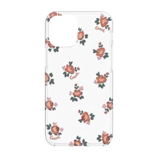 COACH iPhone 12 mini Protective Case - Floral Melon Multi/Clear CIPH-052-FLMLN