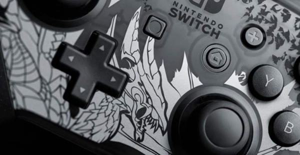 Nintendo Switch Proコントローラー　モンスターハンターライズ：サンブレイクエディション 【Switch】