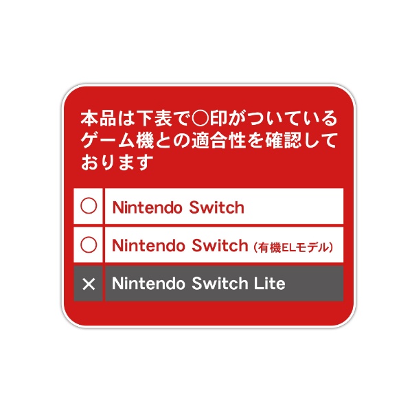 Joy-Con Triグリップカバー for Nintendo Switch クリア NJT-002-2