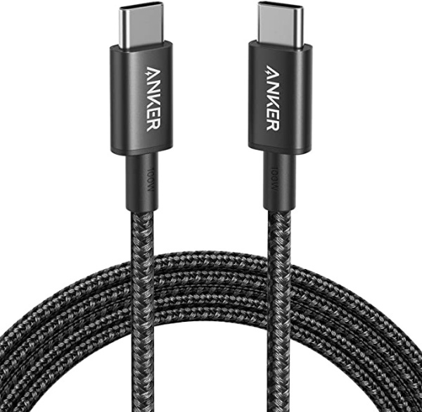 Anker 333 ѵץʥ USB-C &USB-C ֥ 1.8m (֥å) Black A8757011 [1.8m ֥ĹüʬޤƷ¬Ƥޤ /USB Power Deliveryб]