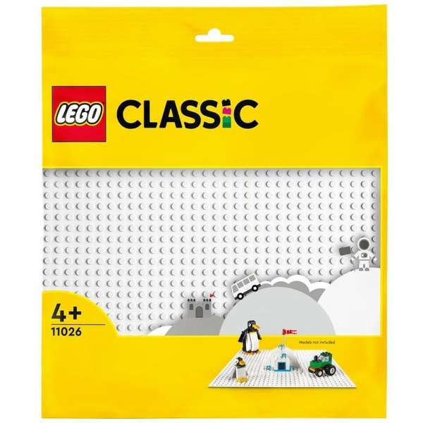 LEGO(Ｌｅｇｏ)11026古典基础板(白)_2