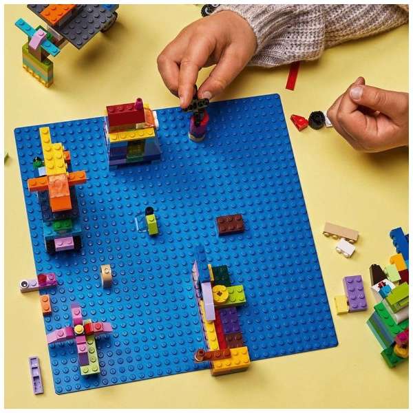 LEGO(Ｌｅｇｏ)11025古典基础板(蓝色)_4