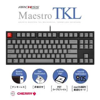 L[{[h Maestro TKL(ԎEpz)(Mac/Windows11Ή) AS-KBM87/LRGB [L /USB]