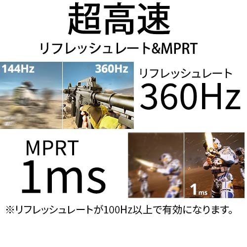 ゲーミングモニター X-360 JN-IPS245FHDR360 [24.5型 /フルHD(1920×1080) /ワイド] JAPANNEXT｜ジャパンネクスト  通販