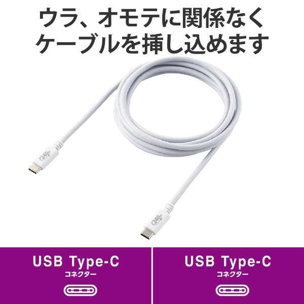 USB-C  USB-CP[u [[d /] /2m /USB Power Delivery EPR /240W /USB2.0] zCg U2C-CCPE20NWH_7
