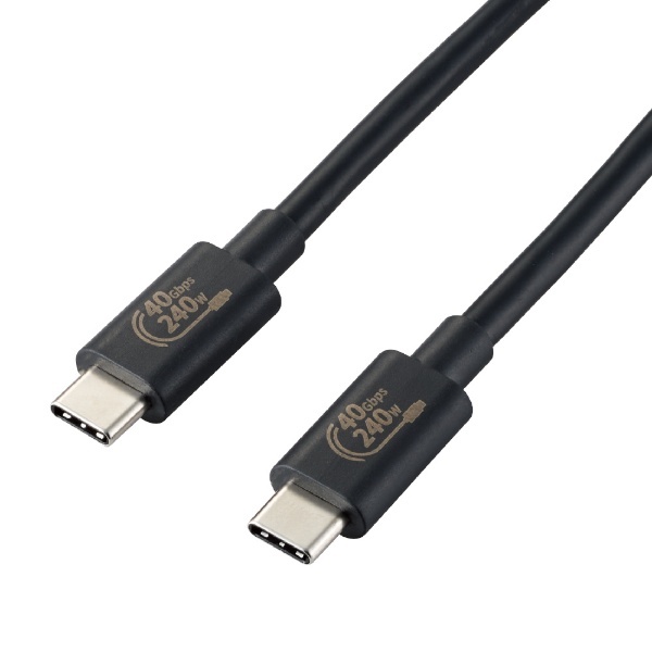USB-C  USB-C֥ [ /ž /1m /USB Power Deliver EPR /240W /USB4] ֥å USB4-CCPE10NBK