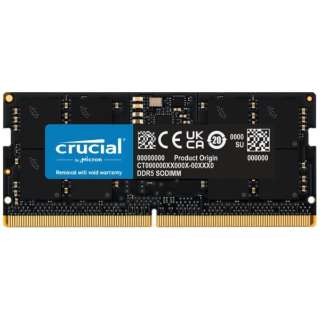 ݃ DDR5-4800 CT16G48C40S5 [SO-DIMM DDR5 /16GB /1]