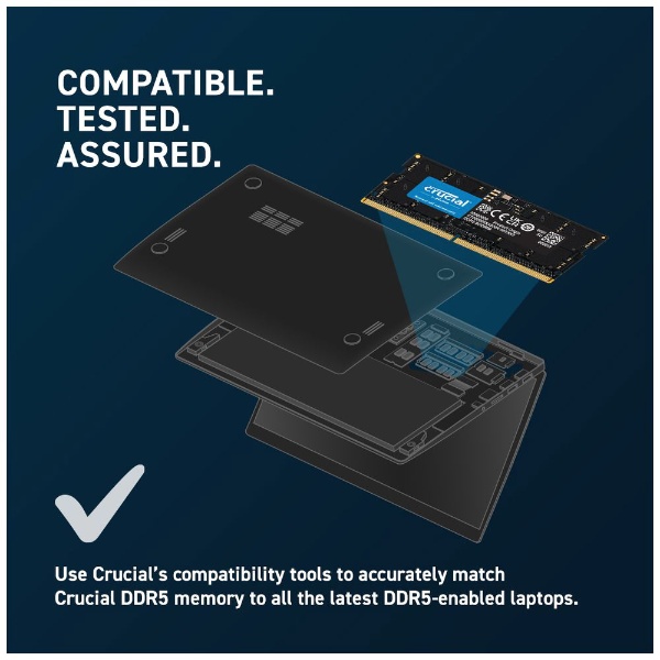 crucial 16GB×2枚 デスクトップPC用メモリ DDR5-4800