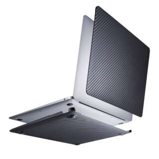 MacBook Air(M1，2020)(Retina显示器，13英寸，2020)事情外壳床罩碳花纹黑色IN-CMACA1306CB